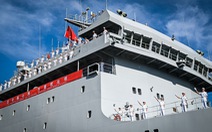 Tàu huấn luyện của hải quân Trung Quốc thăm Đà Nẵng